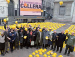 I parner de La Girnata della Collera al termine della manifestazione